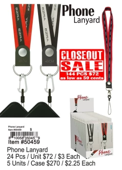 Phone Lanyard Closeout